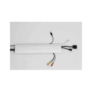 Slim Goulotte Passe-Câble 1100 Mm Blanche