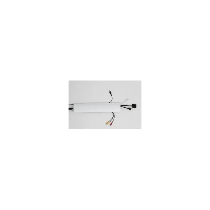 Slim Goulotte Passe-Câble 1100 Mm Blanche