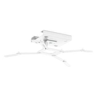 SUPPORT VIDEOPROJECTEUR PLAFOND BLANC