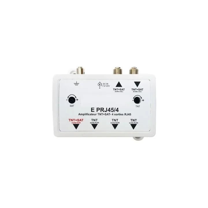 Amplificateur Hf/Rj45 Pour Distribution Sur Réseau Ethernet