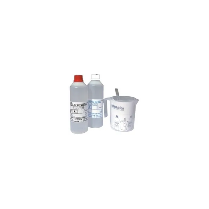 Gel D'Étanchéité Seal-Bit Bi-Composants, 2 Pots De 0,5 Litre
