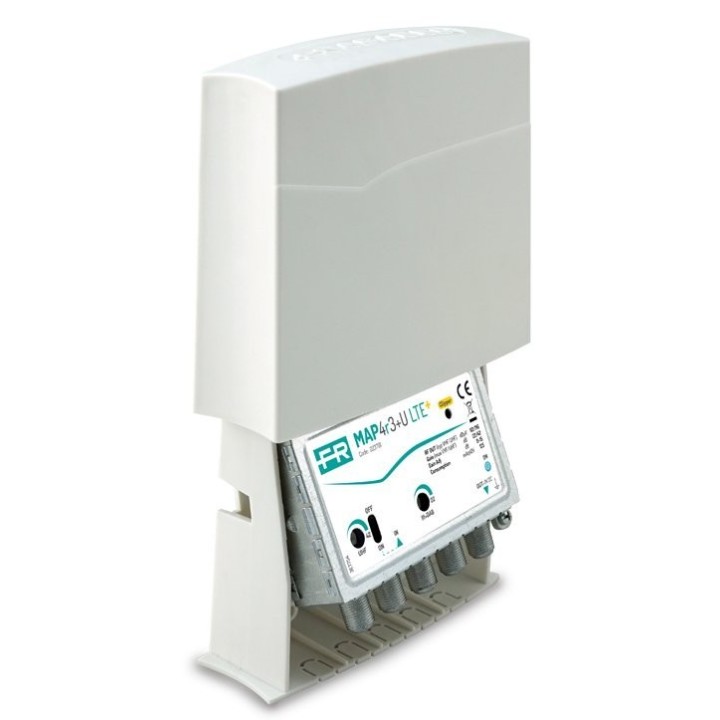 KIT PREAMPLI  1 entrée UHF 21-48  42dBR + ALIM  2s.  223718