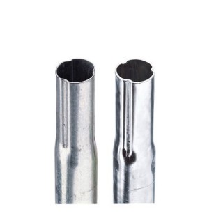 Mât Emboitable G 1M-D50Mm-1,5Mm Galvanisé À Chaud