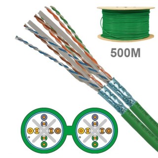 Câble Reseau Cat6 F/Utp 2X4Paire Touret De 500 Mtre 6701