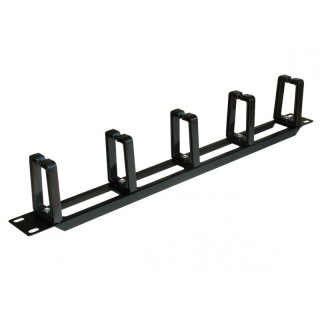 GESTION de CABLE 10"  1U  avec crochets*