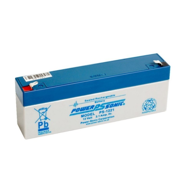 Batterie Powersonic 2.1Ah 12V Pour Sirènes