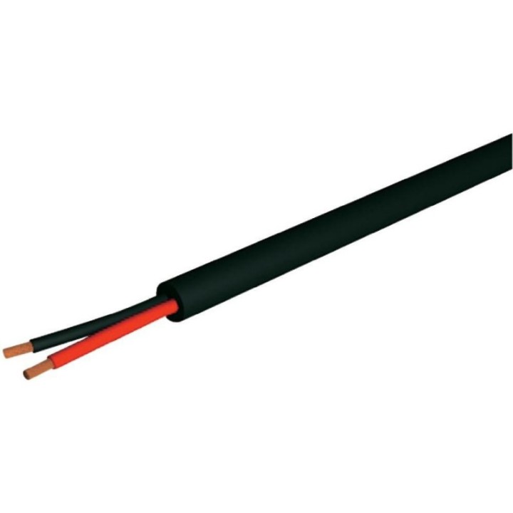 Câble Hp Souple - 2 X 4.00 Mm² - Pvc Noir 1000M