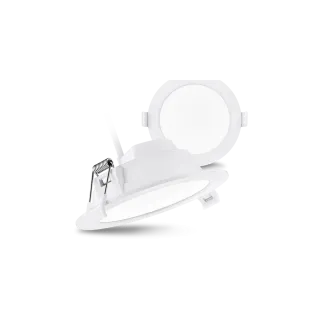 Plafonnier Downlight All In, 18 Watts, Cct° Changing, Ip20, Encast. Ø205Mm, Fini