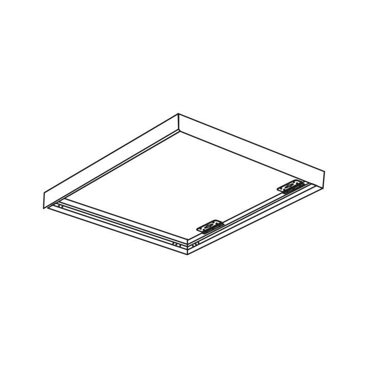 Cadre Pour Dalle Backlit 6060