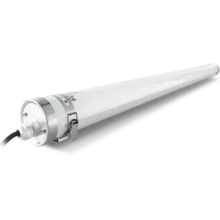 Etanche Tubulaire Pro 36W 120Cm 4000K Grenouillere Standard+Câble 1M D