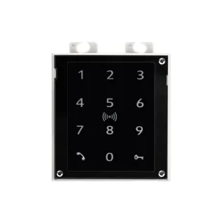 2N® Ip Verso-Mod Clavier Capacitif&Lect Rfid 125Khz, 13,56Mhz Nfc