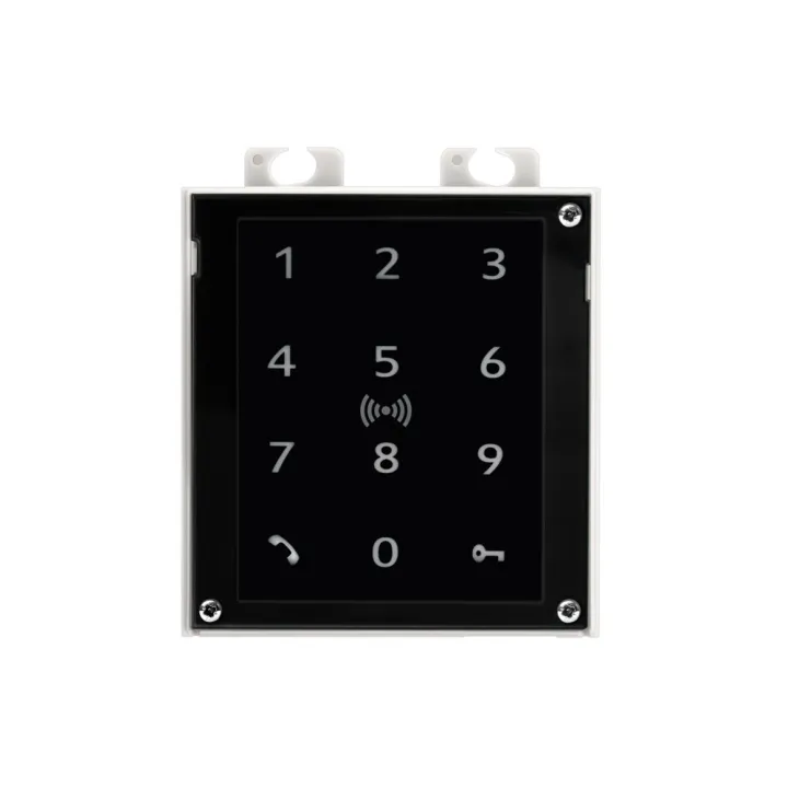 2N® Ip Verso-Mod Clavier Capacitif&Lect Rfid 125Khz, 13,56Mhz Nfc