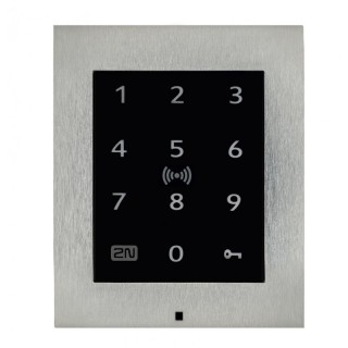2N® Access Unit 2.0 Touch keypad & RFID - 125kHz, 13.56MHz, NFC