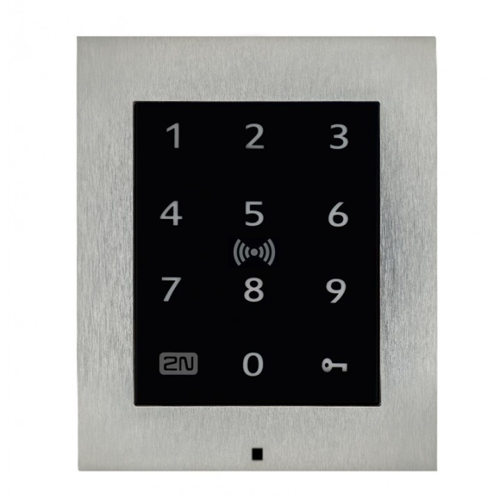 2N® Access Unit 2.0 Touch keypad & RFID - 125kHz, 13.56MHz, NFC