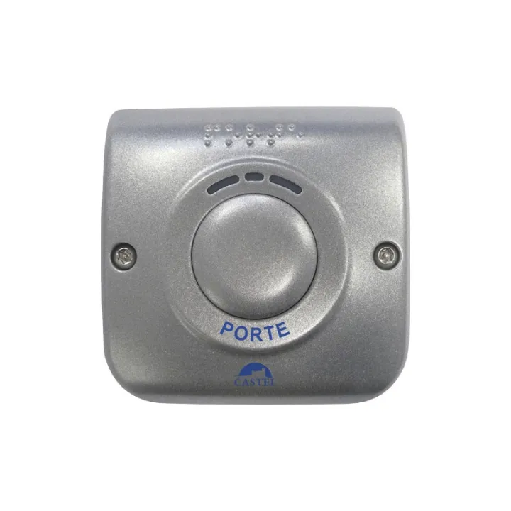 Bouton Poussoir Zamak De Sortie Conforme Loi Handicap Zamak Braille Montage En Plot 65Mm