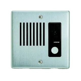 Poste Sec. Audio, Étanche, Inox, Encastrée, 1 Bp Pour Poste Type Lef Ou Lem