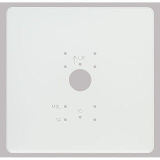 Plaque propr en PVC blanc pour GT1D,GT1A et GT1M3L