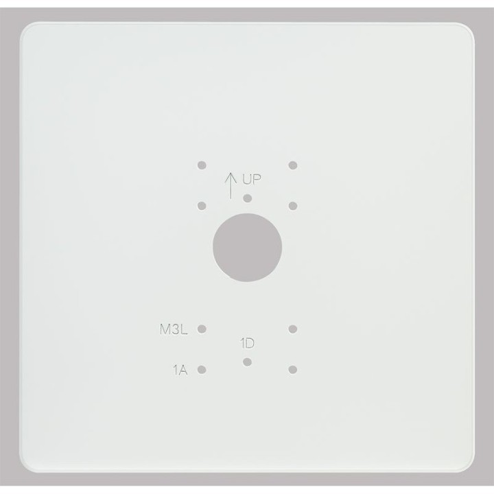 Plaque propr en PVC blanc pour GT1D,GT1A et GT1M3L