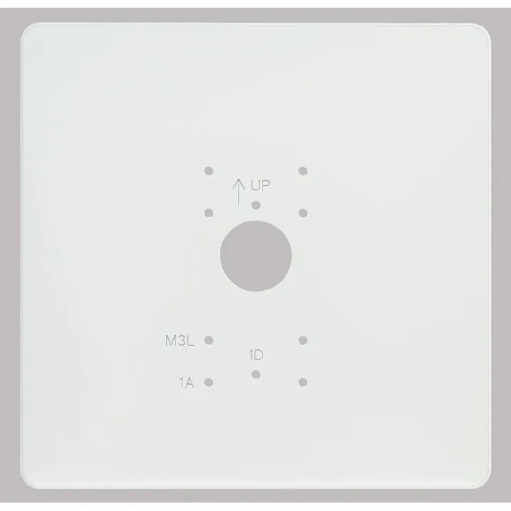 Plaque De Propreté Blanche Pour Gt1D, Gt1A Et Gt1M3L Avec Emplacements Repérés