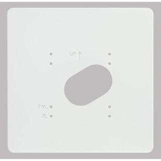 Plaque de propreté en PVC blanc pour GT1C7L et GT1C7WL