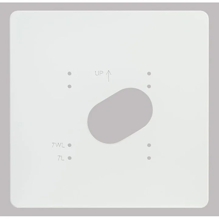 Plaque De Propreté Blanche Pour Gt1C7L Et Gt1C7Wl Avec Emplacements Repérés