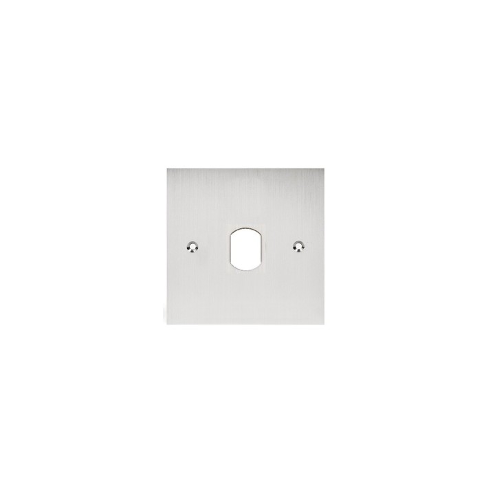 Façade Inox Percé Au Diamètre 25 Mm Pmy Lecteur Vigik Pmy Fixa