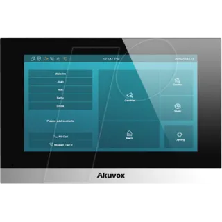Moniteur Sip D'Intérieur+Ecran 7'S'S Version Android , Façade Pla