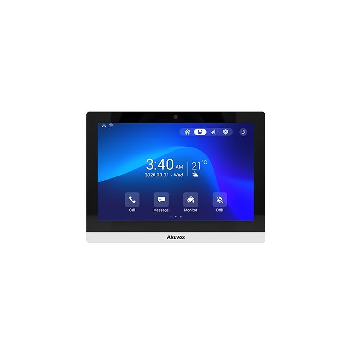 Moniteur SIP d'intérieur+ecran 10'', caméra et wifi+bluetooth (d