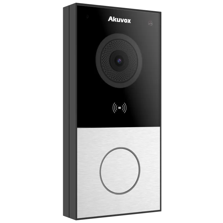 Interphone Video Ultra Compact Sip+1 Bouton Video & Lecteur De