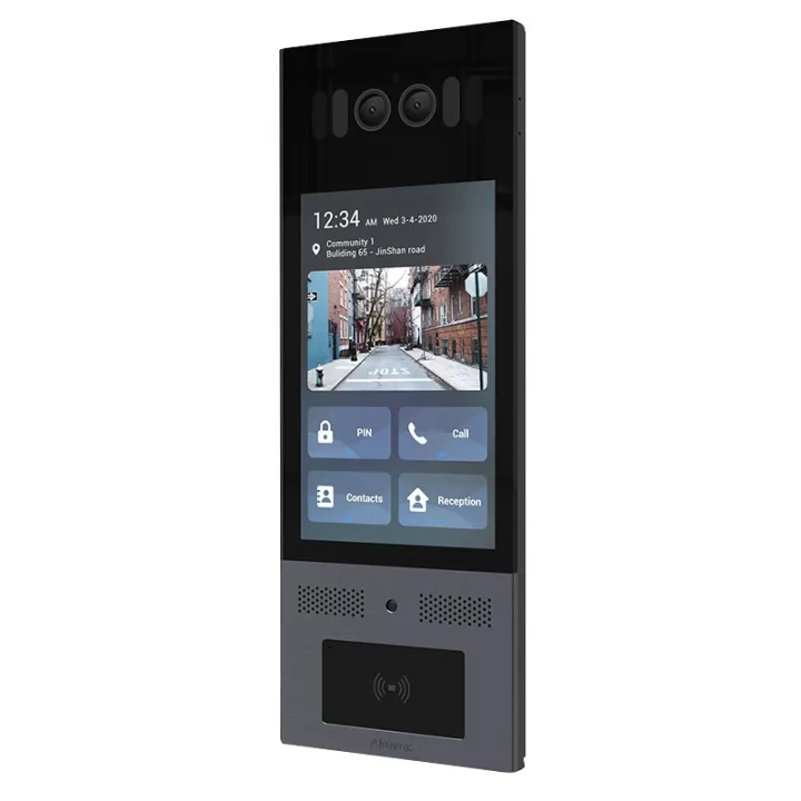 Interphone Vidéo Android Sip+Boucle Magnétique, Reconnaisance Fa