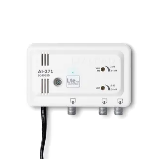 Amplificateur D'Intérieur Terrestre,2 Sorties, Bande Uhf Filtrée Lte700/Cx21-69