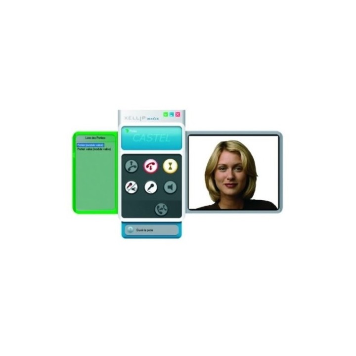 Interface de réception audio vidéo SIP