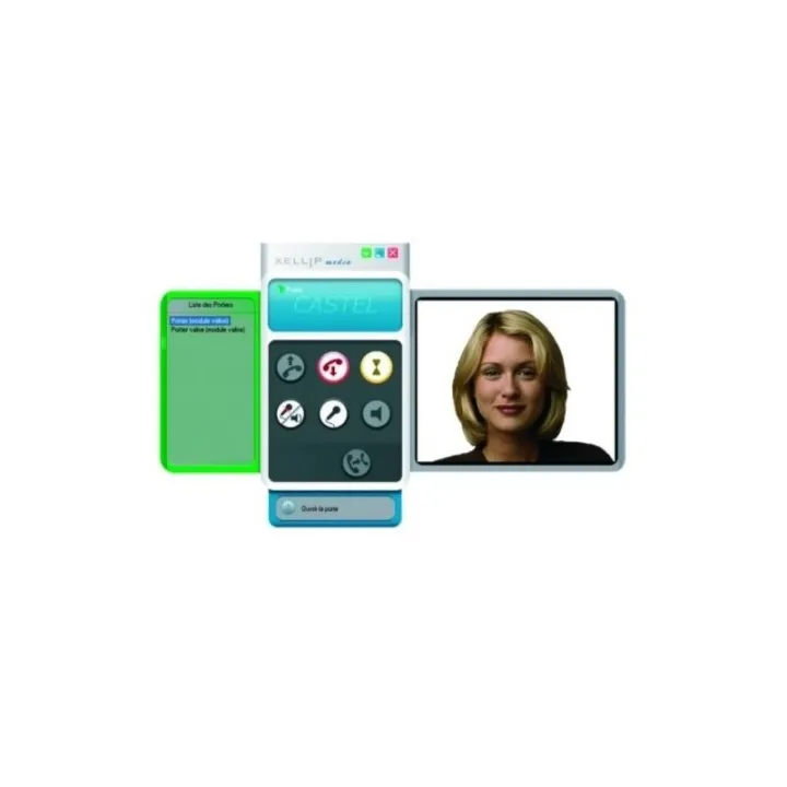 Interface de réception audio vidéo (avec fonction renvoi, gestion de webcam ..) 