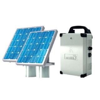 Kit ECOSOL composé de ECOSOL BOX et 2 panneaux ECOSOL PANEL