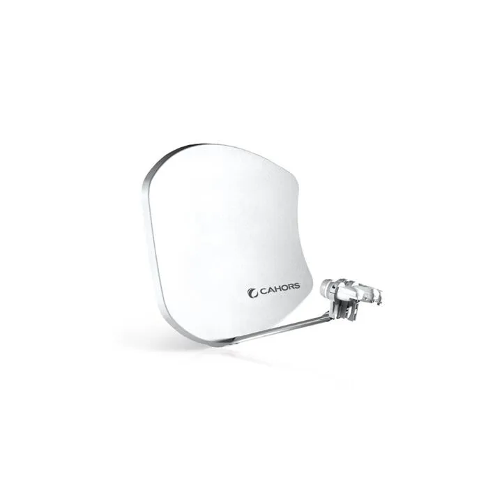 Parabole Bisat +Support G2 San Lnb Blanche 140339