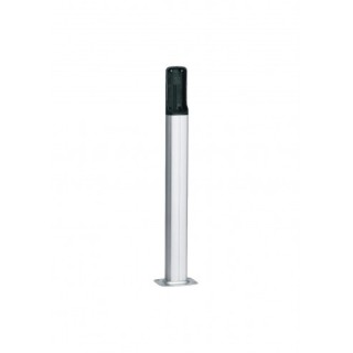 Colonnette en aluminium anodisé naturel H : 0,5m
