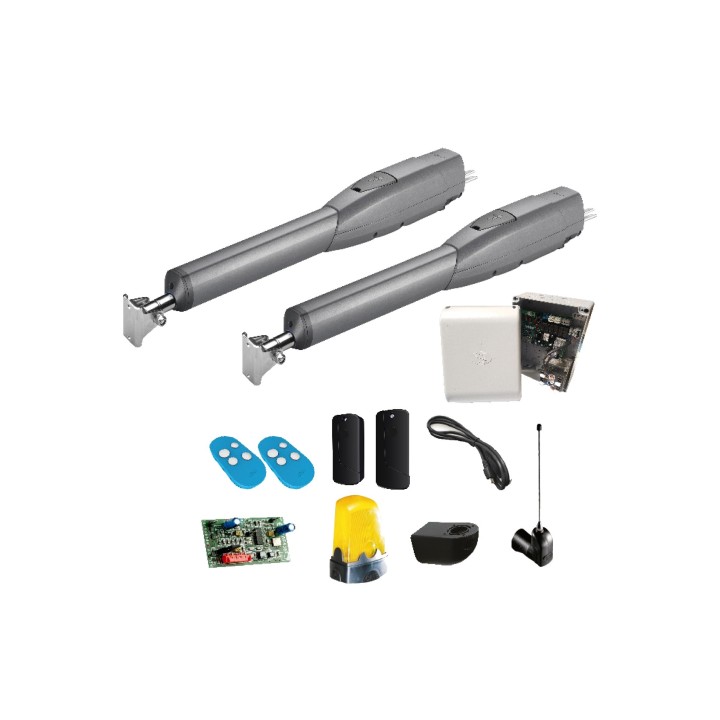 Kit ATS en 24V pour portails battants 3m