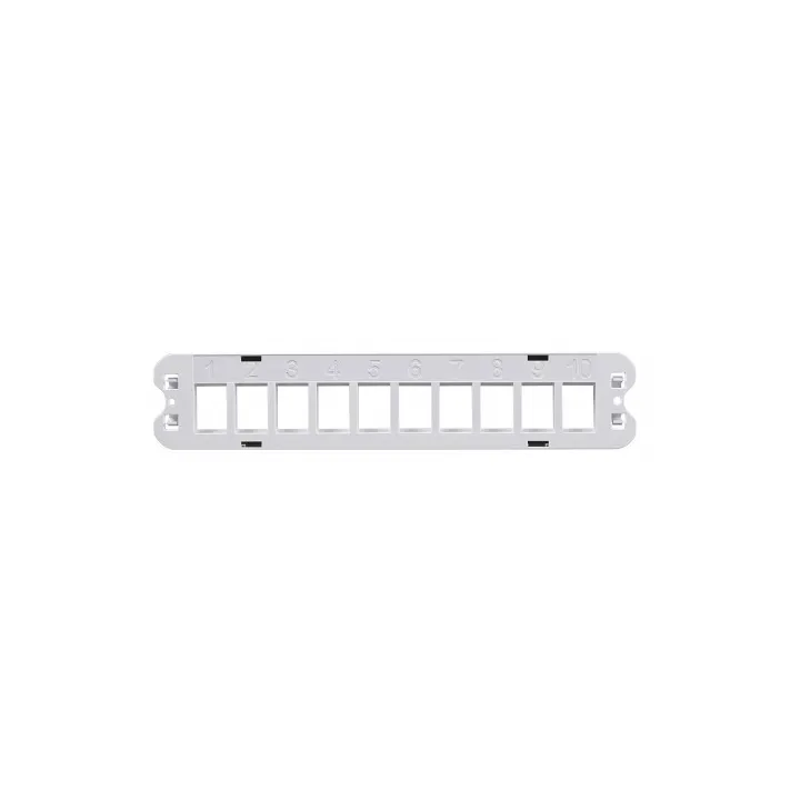 Bandeau Nu Pour 10 Connecteur - 4 Clip De Fixation