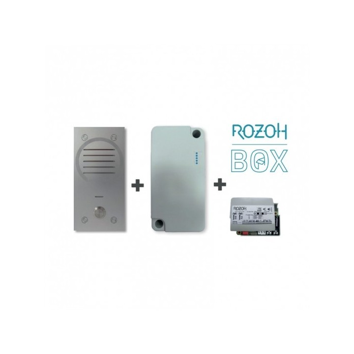 ROZOH BOX Audio comprenant 1 interphone Audio (R203-0001) + une