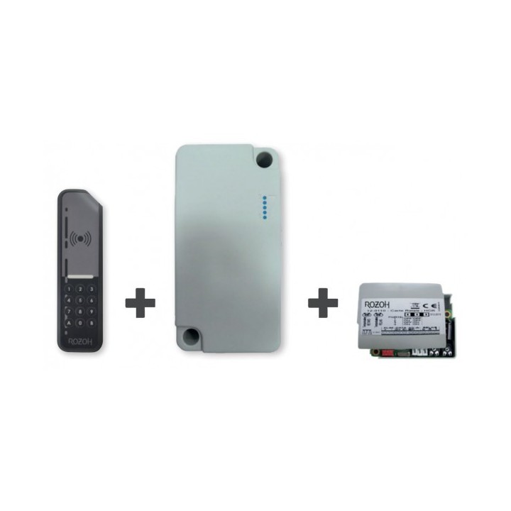 ROZOH BOX Contrôle d'accès comprenant 1 clav SLIM (R302-1001)*