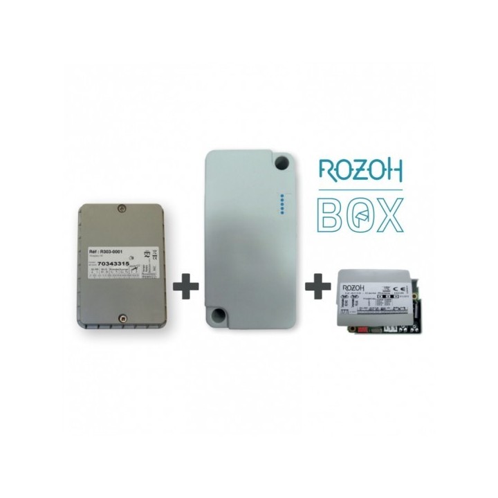 ROZOH BOX HF comprenant 1 récept HF (R303-0001)+1 carte relais*