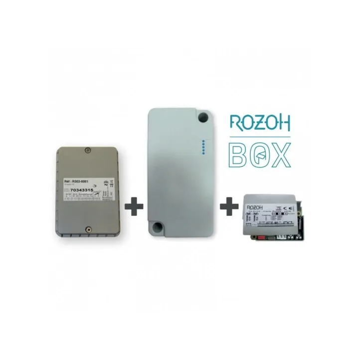 ROZOH BOX HF comprenant 1 récept HF (R303-0001)+1 carte relais*