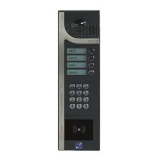 Interphone 8 boutons avec clavier codé 12 touches rétro-éclairée