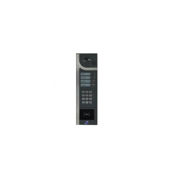 Interphone 16 boutons avec clavier codé 12 touches rétro-éclairé