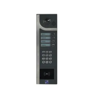 Interphone 20 boutons avec clavier codé 12 touches rétro-éclairé