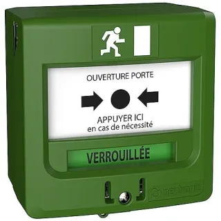 DM 2 contacts vert VERT + CAPOT (**)