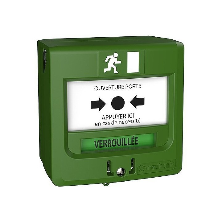DM 2 contacts vert VERT + CAPOT (**)