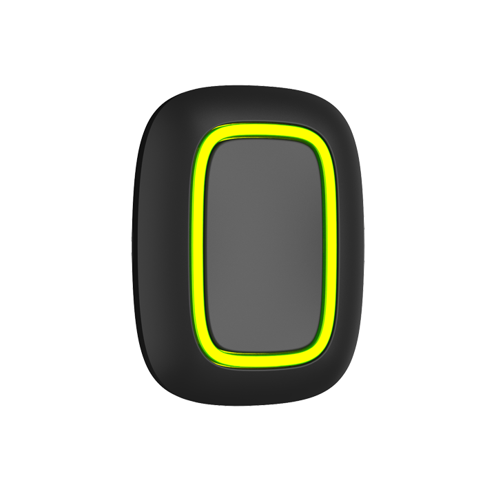 Bouton alarme urgence noir