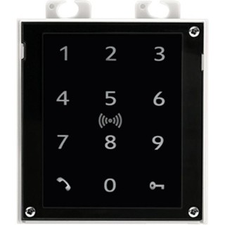 2N® IP Verso-Mod Clav capacitif &Lect RFID (125kHz, 13,56MHz séc