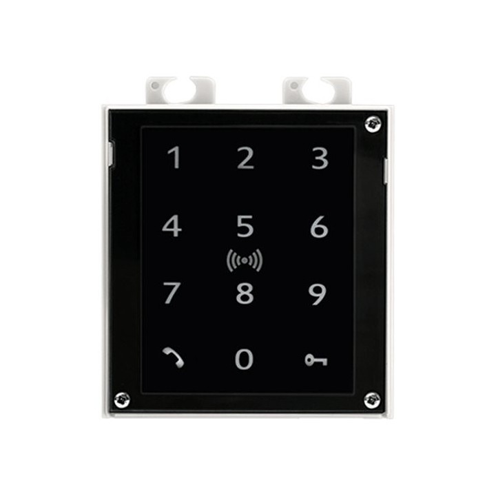 2N® IP Verso-Mod Clav capacitif &Lect RFID (125kHz, 13,56MHz séc